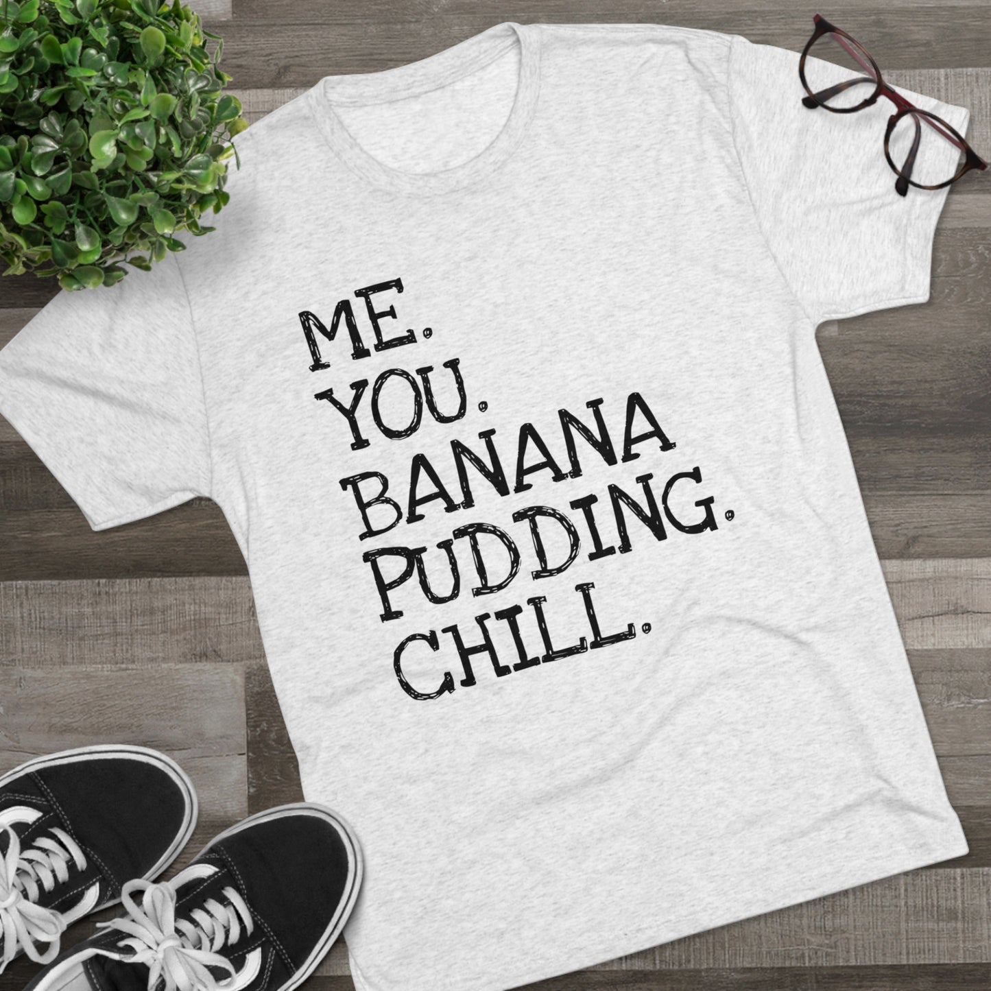 Men's Tri-Blend Crew ME YOU Soft Tee
