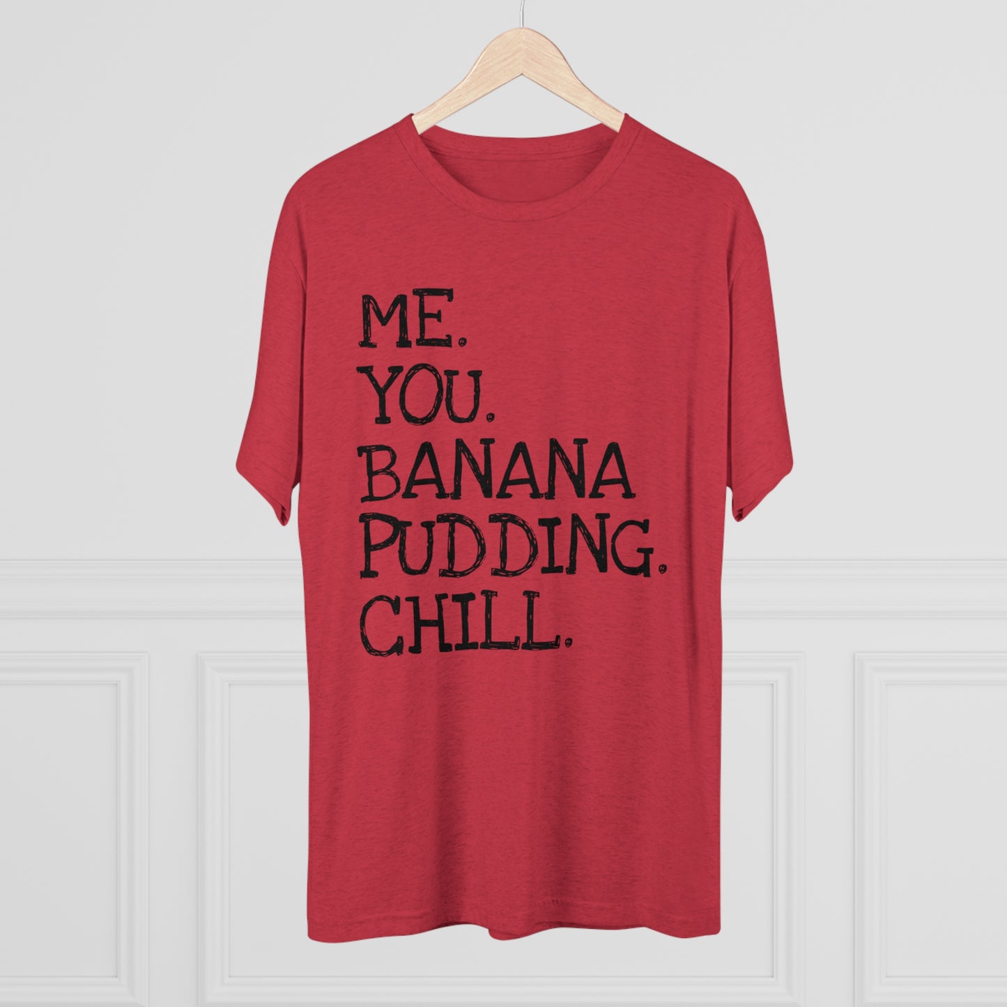 Men's Tri-Blend Crew ME YOU Soft Tee