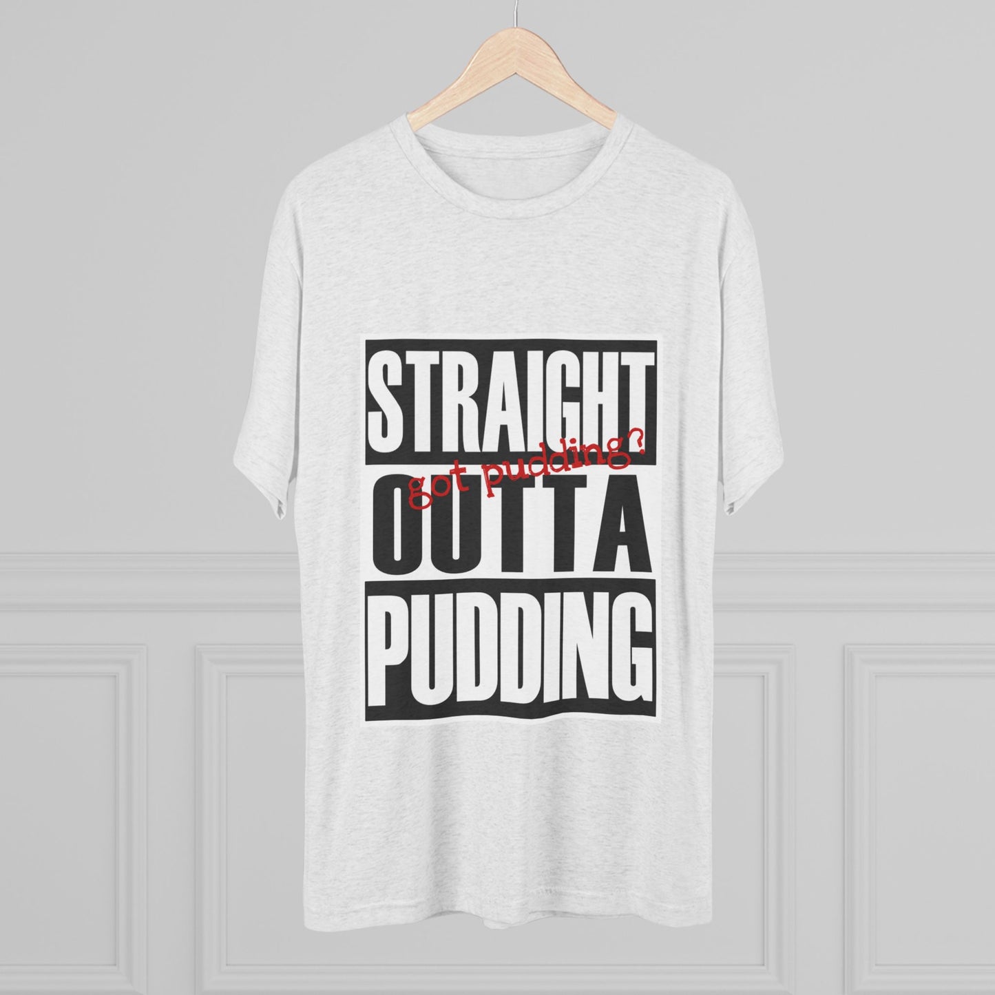 Men's Tri-Blend Crew Straight Outta Soft Tee