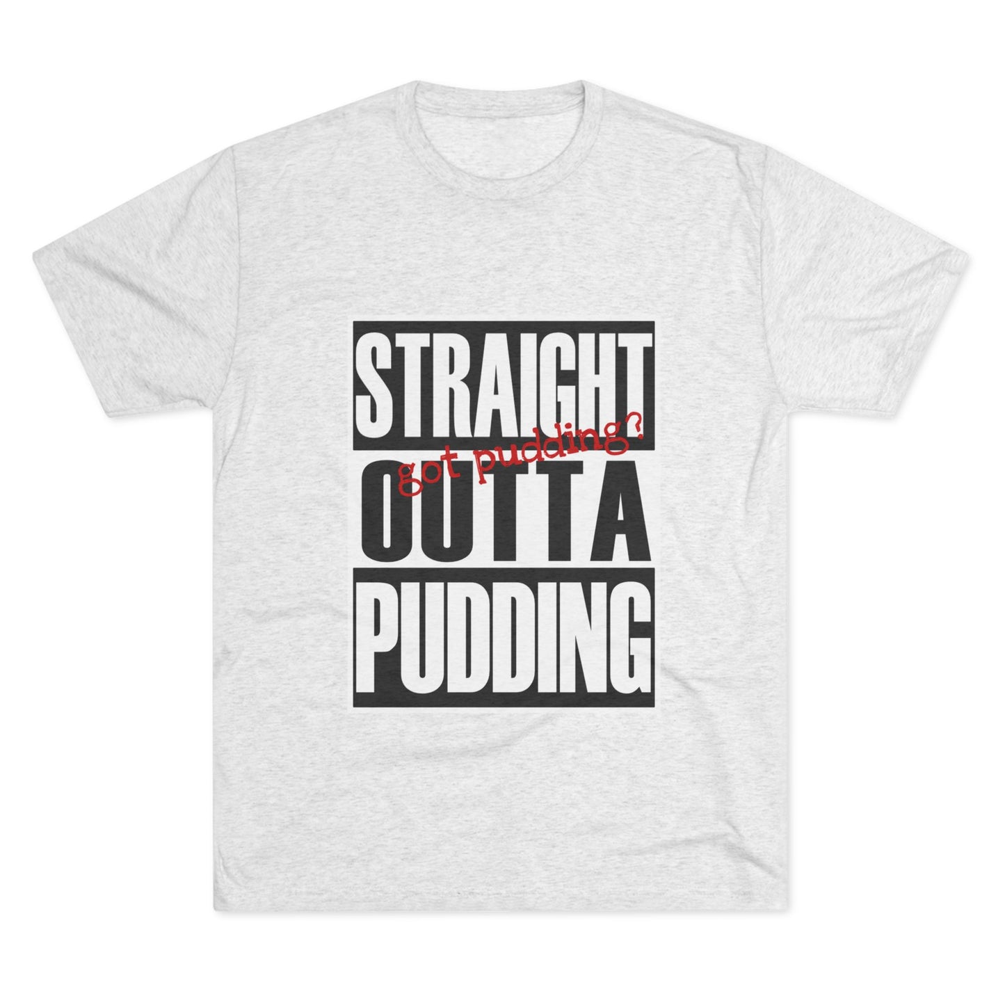 Men's Tri-Blend Crew Straight Outta Soft Tee