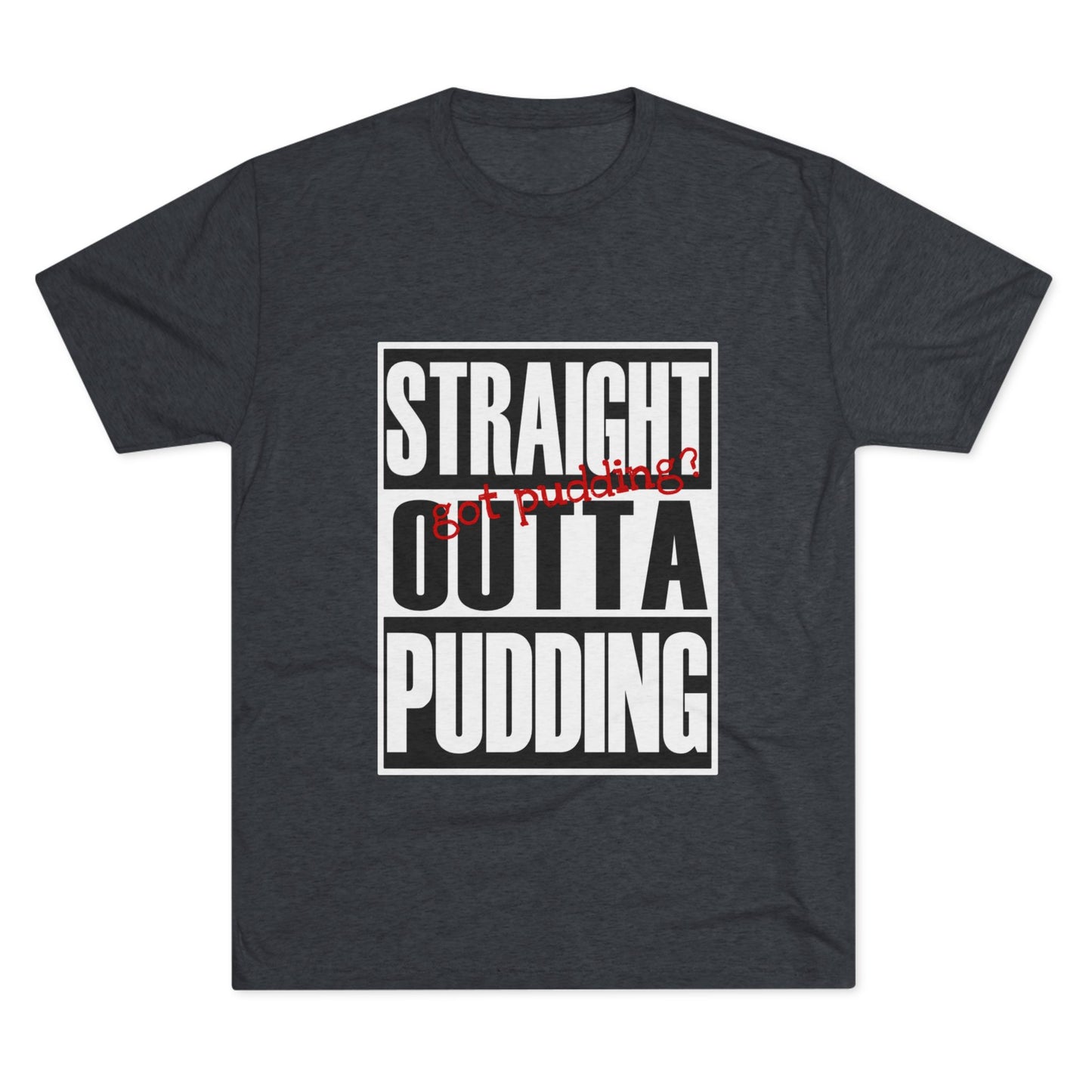 Men's Tri-Blend Crew Straight Outta Soft Tee