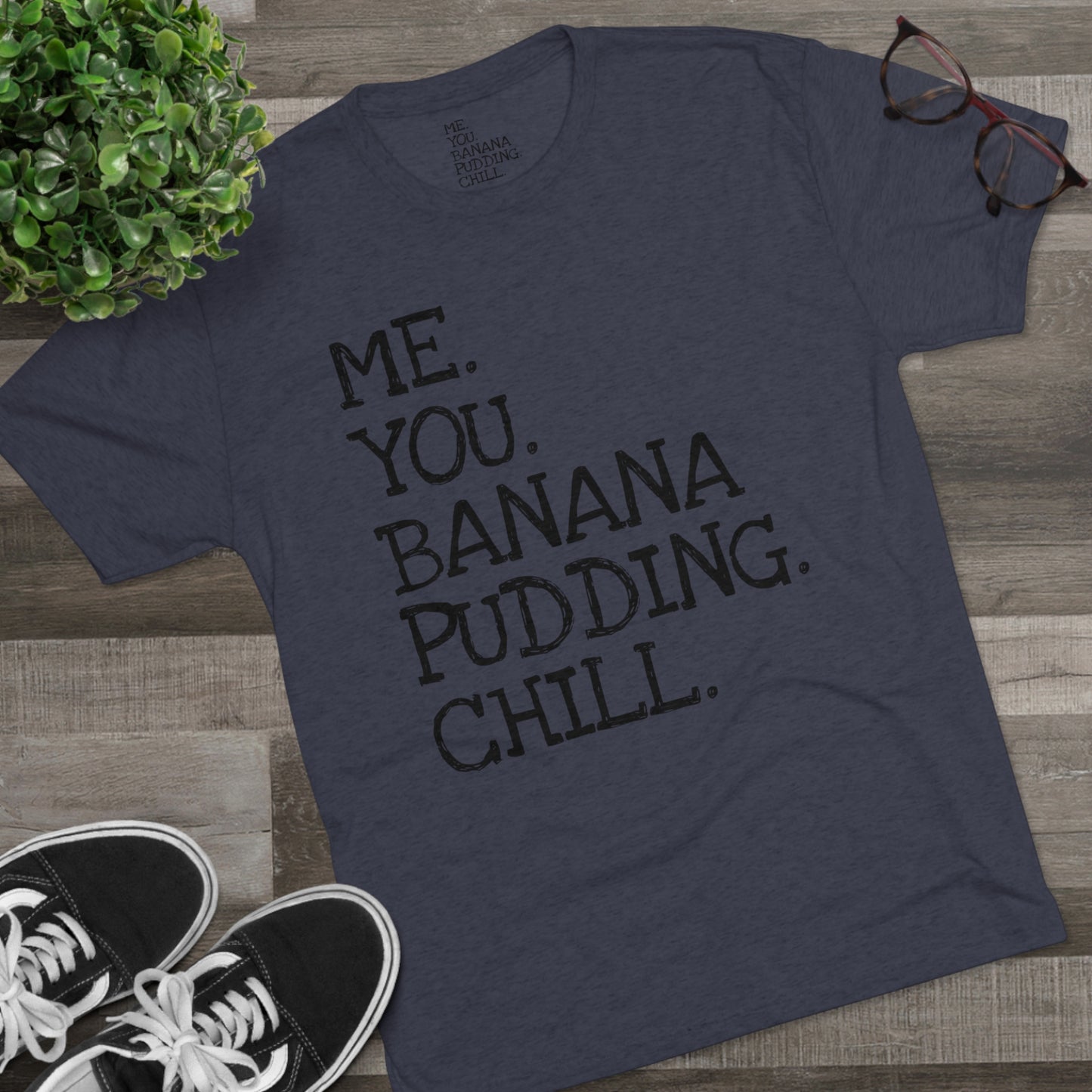 Men's Tri-Blend Crew ME YOU Soft Tee