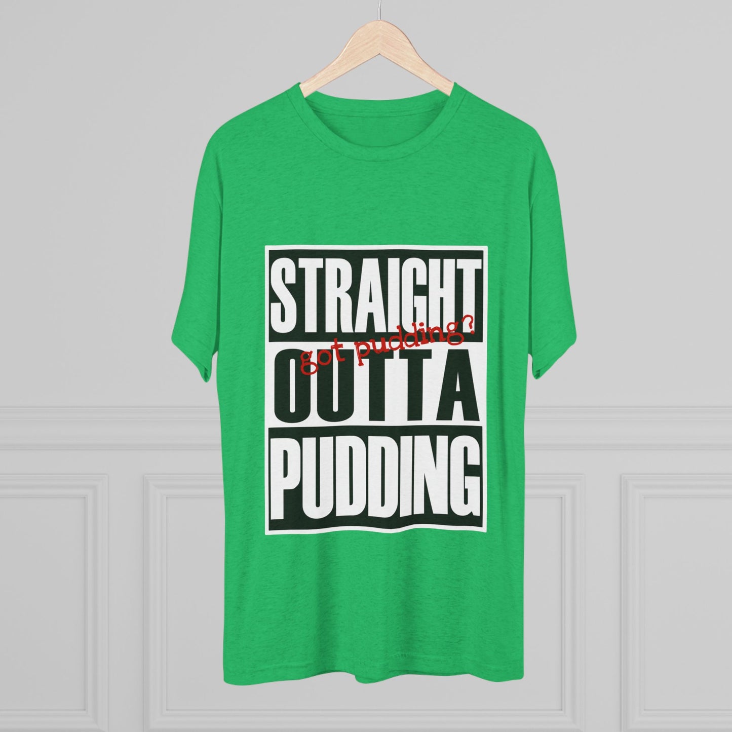 Men's Tri-Blend Crew Straight Outta Soft Tee