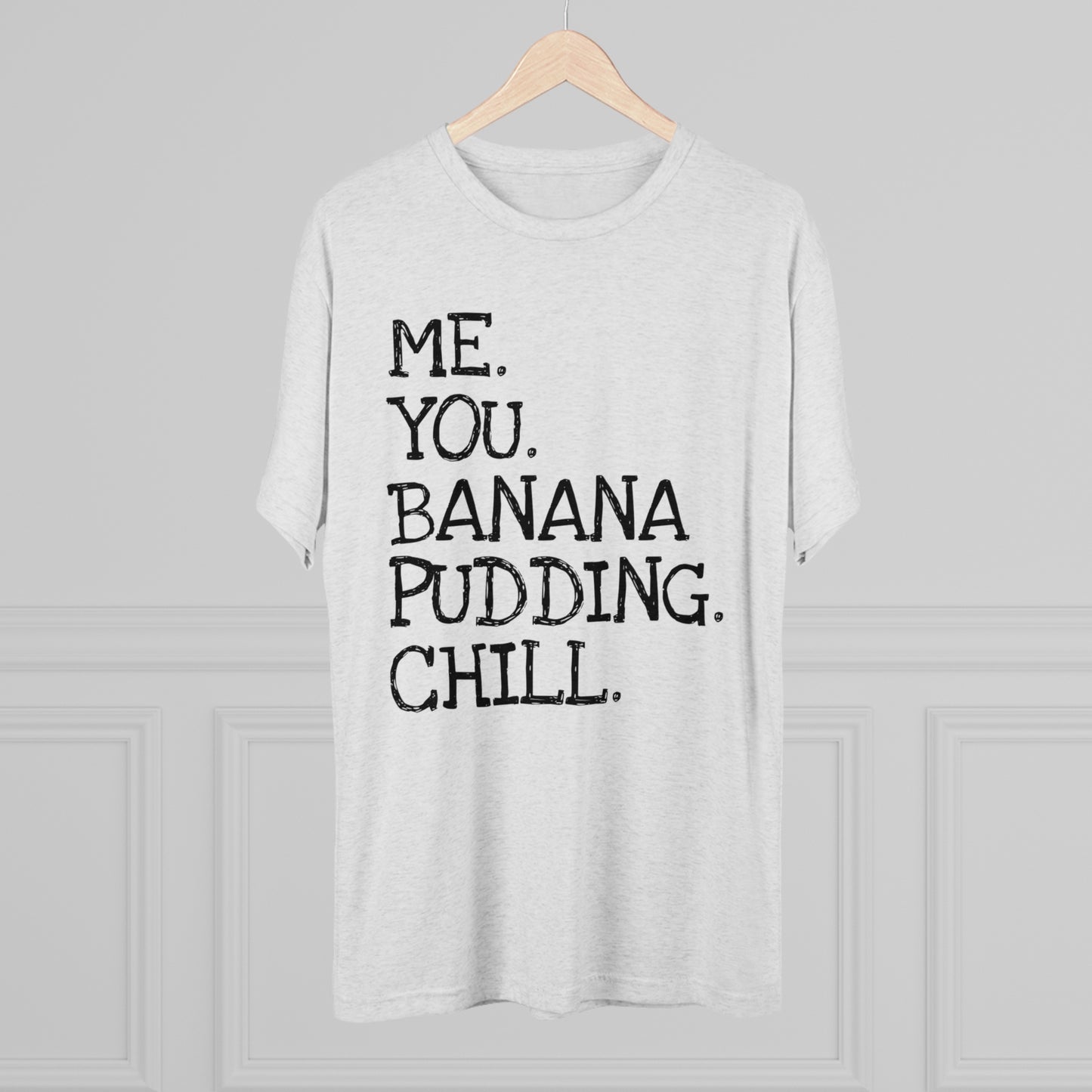 Men's Tri-Blend Crew ME YOU Soft Tee