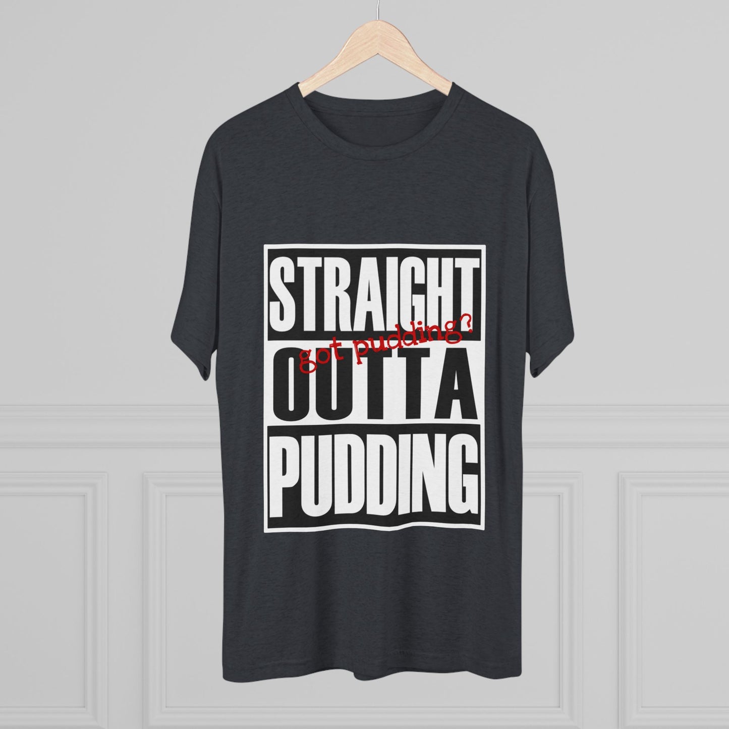 Men's Tri-Blend Crew Straight Outta Soft Tee